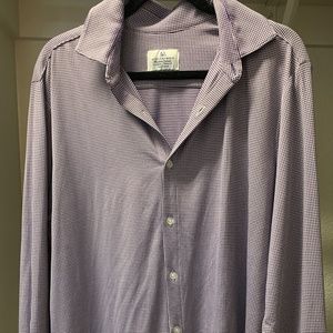 Mizzen+Main XL Long Sleeve Dress Shirt